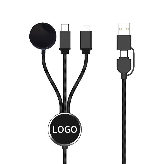 Led logo with watch charger