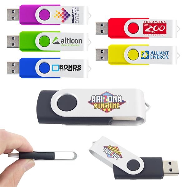 Twist USB flash drive