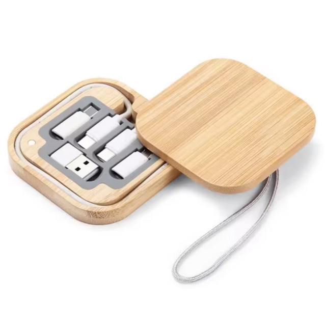 Eco bamboo cable set